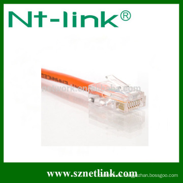 UTP cat6 patch cable / patch lleva hecho en China